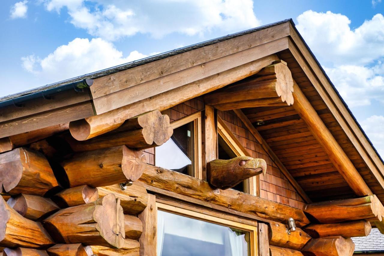 The Log Cabins At The Vu Bathgate Ngoại thất bức ảnh